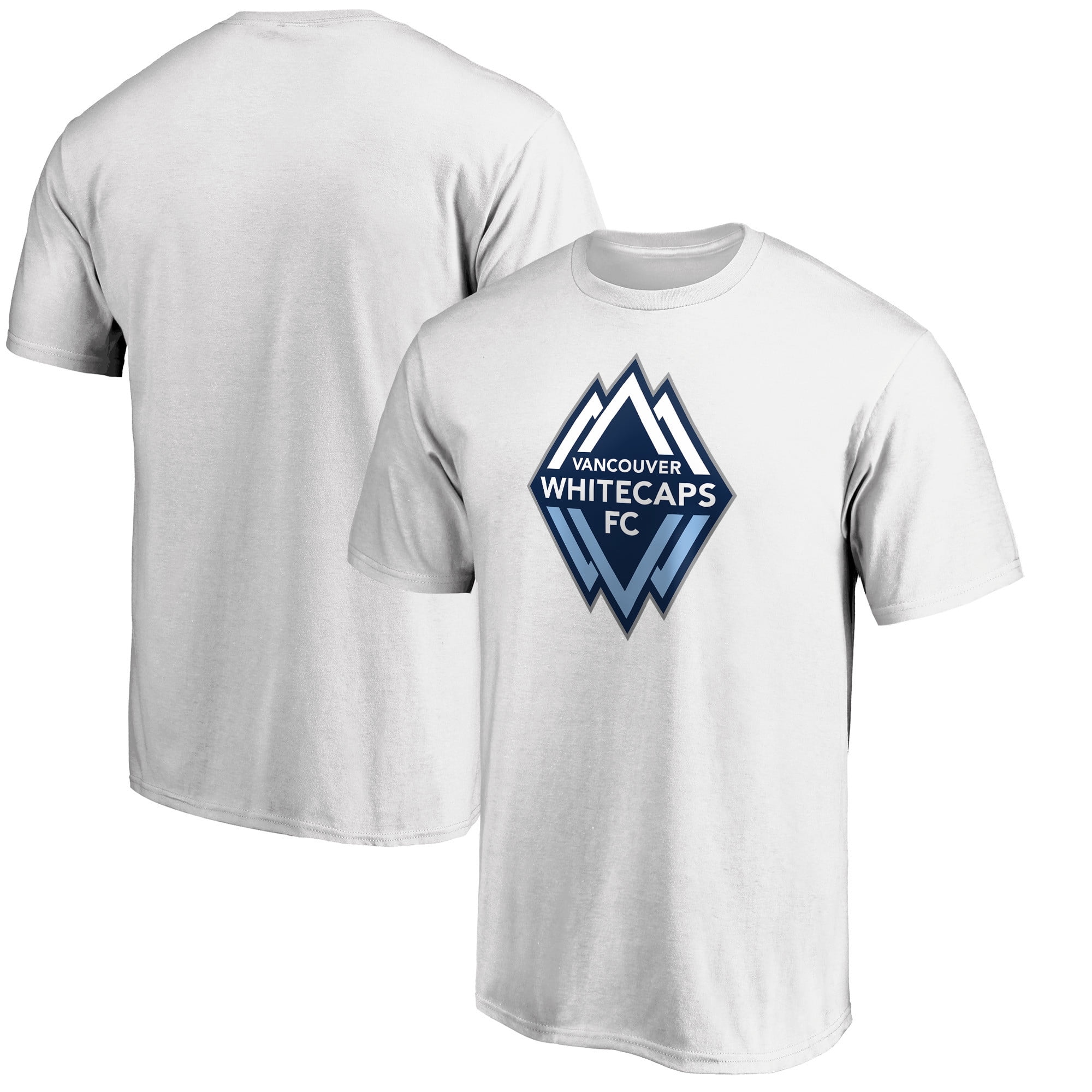Men's Fanatics Branded White Vancouver Whitecaps FC Logo TShirt