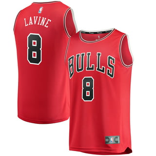 New Adidas Authentic Chicago Bulls Zach LaVine Rev 30 Black Alternate Jersey  2XL