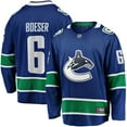 thumbnail image 1 of Men's Fanatics Brock Boeser Blue Vancouver Canucks Home Breakaway Jersey, 1 of 3
