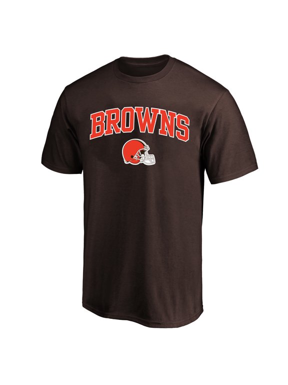 Men's Fanatics Brown Cleveland Browns Big & Tall Arch Logo T-Shirt