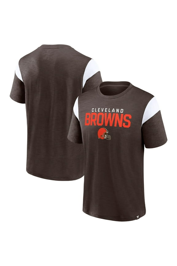 Men's Fanatics Brown Cleveland Browns Home Stretch Team T-Shirt