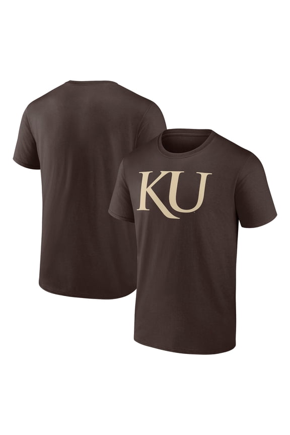 Men's Fanatics Brown Kansas Jayhawks Express T-Shirt