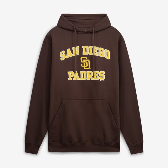 Men's Fanatics Brown San Diego Padres Big & Tall Heart & Soul Hoodie