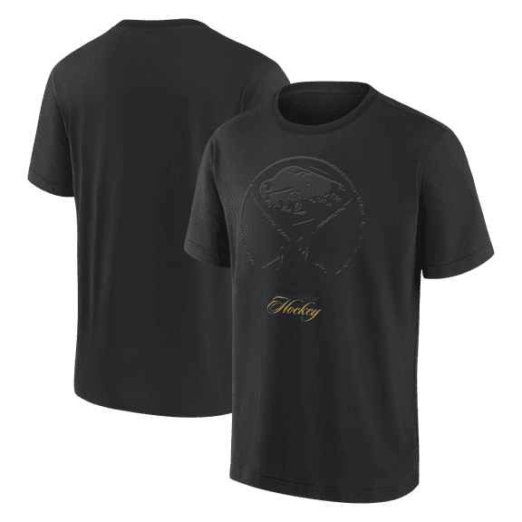 Men-s Fanatics Buffalo Sabres Blackout Heavyweight T-Shirt