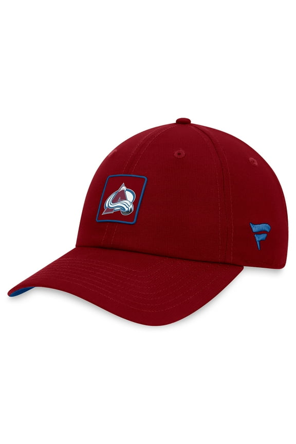 Men's Fanatics Burgundy Colorado Avalanche Authentic Pro Rink Adjustable Hat