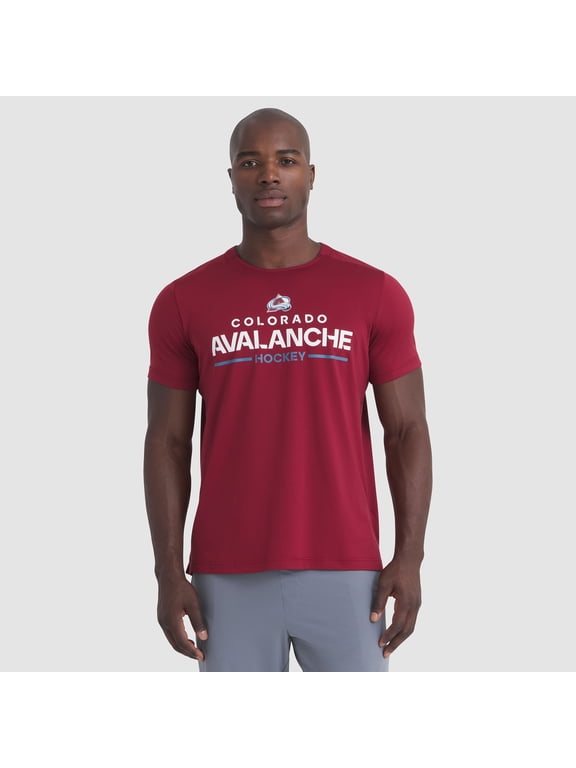 Men's Fanatics Burgundy Colorado Avalanche Authentic Pro Rink Tech T-Shirt