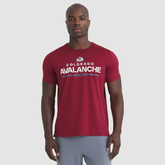 Men's Fanatics Burgundy Colorado Avalanche Authentic Pro Rink Tech T-Shirt