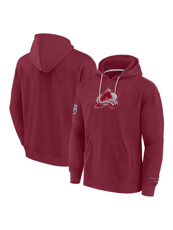 Men's Fanatics Burgundy Colorado Avalanche Elements Pace Pullover Hoodie
