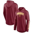 thumbnail image 1 of Men's Fanatics Burgundy Washington Commanders Front Runner Long Sleeve Hooded T-Shirt, 1 of 3