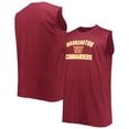 thumbnail image 1 of Men's Fanatics Burgundy Washington Commanders Heart 'N' Soul Muscle Tank Top, 1 of 3