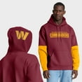 thumbnail image 1 of Men's Fanatics Burgundy Washington Commanders Helmet Pullover Hoodie, 1 of 7