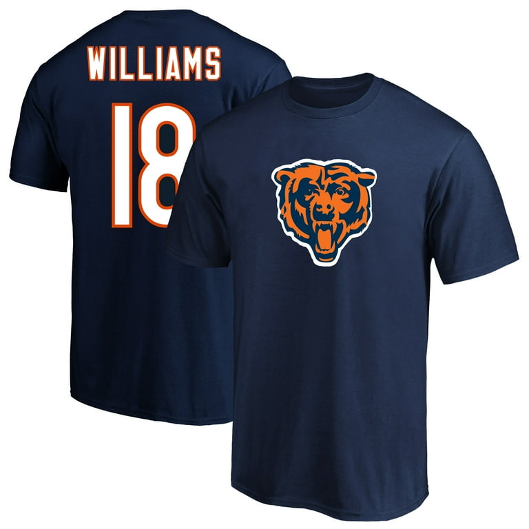 Men s Fanatics Caleb Williams Navy Chicago Bears Big Tall Name Number T Shirt Walmart