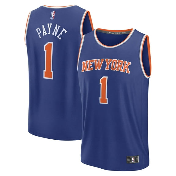 Men's Fanatics Cameron Payne Blue New York Knicks Fast Break Replica Player Jersey - Icon Edition