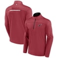 thumbnail image 1 of Men's Fanatics Cardinal Arizona Cardinals Defender Half-Zip Top, 1 of 3