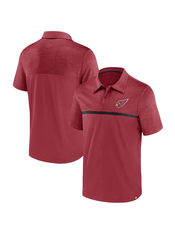 Men's Fanatics Cardinal Arizona Cardinals Primary Polo