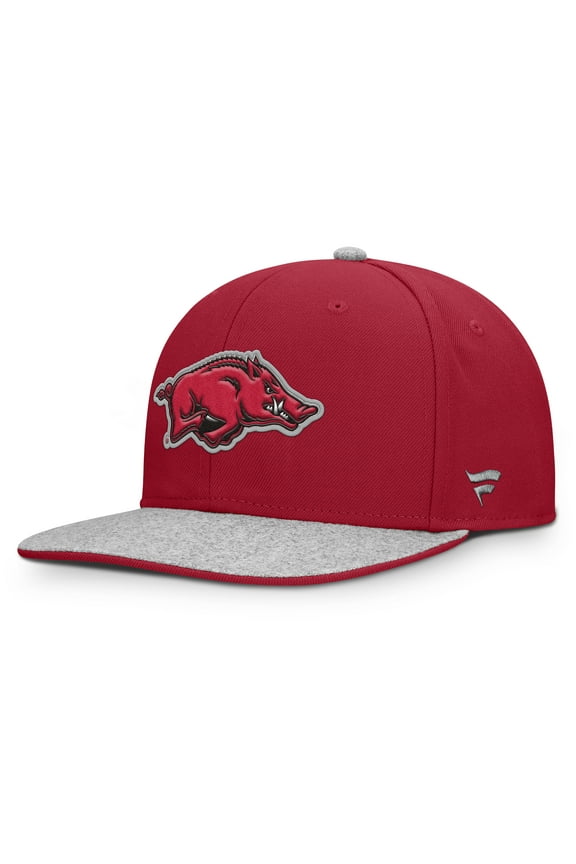 Men's Fanatics Cardinal Arkansas Razorbacks Loden Snapback Hat