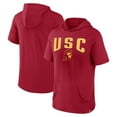 thumbnail image 1 of Men's Fanatics Cardinal USC Trojans Outline Lower Arch Hoodie T-Shirt, 1 of 3