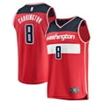 thumbnail image 1 of Men's Fanatics Carlton Carrington Red Washington Wizards Fast Break Replica Player Jersey - Icon Edition, 1 of 3