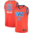 thumbnail image 1 of Men's Fanatics Cason Wallace Orange Oklahoma City Thunder Fast Break Replica Player Jersey - Statement Edition, 1 of 3