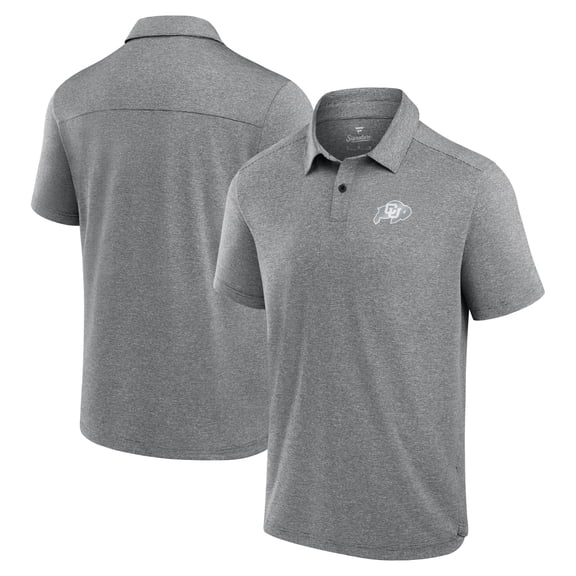 Men's Fanatics Charcoal Colorado Buffaloes Performance Polo