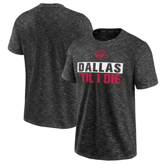 Men's Fanatics  Charcoal FC Dallas T-Shirt