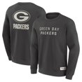 thumbnail image 1 of Men's Fanatics Charcoal Green Bay Packers Elements Future Ground Lettering Pullover Sweatshirt, 1 of 3