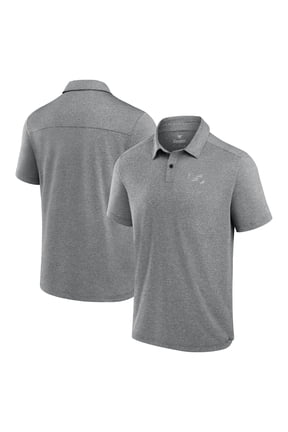 Men's Fanatics Charcoal LSU Tigers Performance Polo