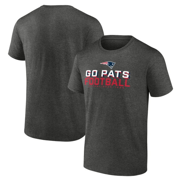 Men's Fanatics Charcoal New England Patriots Component T-Shirt
