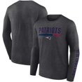 thumbnail image 1 of Men's Fanatics Charcoal New England Patriots Long Sleeve T-Shirt, 1 of 3