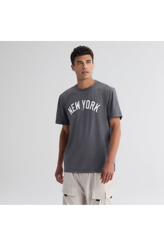 Men's Fanatics Charcoal New York Yankees Clutch Winning Edge T-Shirt