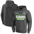 thumbnail image 1 of Men's Fanatics Charcoal Seattle Seahawks Super Bowl LX Big & Tall Game Plan Hoodie, 1 of 3