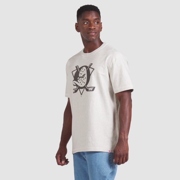 Men's Fanatics Cream Anaheim Ducks Made in Canada T-Shirt