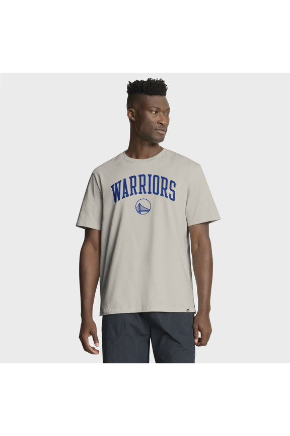 Men's Fanatics Cream Golden State Warriors Crossover Collection Pull Up Jumper Shot Premium T-Shirt