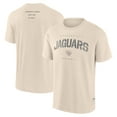 thumbnail image 1 of Men's Fanatics Cream Jacksonville Jaguars Elements Weathered Tonal Future Ground T-Shirt, 1 of 3