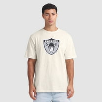 Men's Fanatics  Cream Las Vegas Raiders Slub T-Shirt