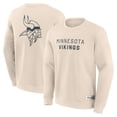 thumbnail image 1 of Men's Fanatics Cream Minnesota Vikings Elements Future Ground Lettering Pullover Sweatshirt, 1 of 3