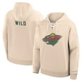 thumbnail image 1 of Men's Fanatics Cream Minnesota Wild Vintage Hoodie, 1 of 3