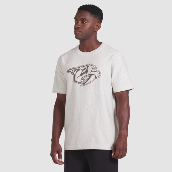 Men's Fanatics Cream Nashville Predators Made in Canada T-Shirt