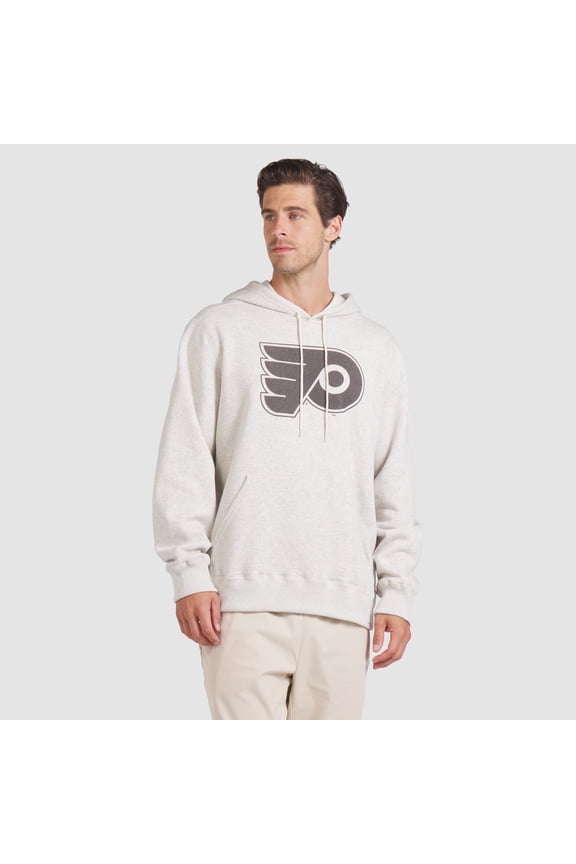 Men's Fanatics Cream Philadelphia Flyers Made in Canada Pullover Hoodie