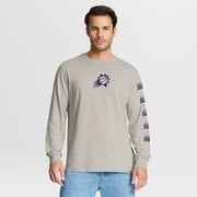 Mens Fanatics Cream Phoenix Suns Crossover Collection Ball Screen Action Premium Long Sleeve T-Shirt