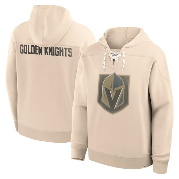 Men's Fanatics Cream Vegas Golden Knights Vintage Hoodie