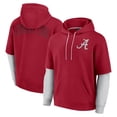 thumbnail image 1 of Men's Fanatics Crimson Alabama Crimson Tide Sleek Pullover Hoodie, 1 of 7