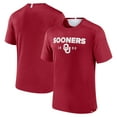 thumbnail image 1 of Men's Fanatics  Crimson Oklahoma Sooners Defender Rush T-Shirt, 1 of 3