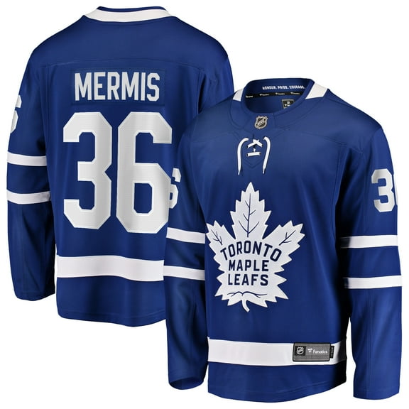 Men's Fanatics Dakota Mermis Blue Toronto Maple Leafs Home Breakaway Jersey