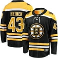 thumbnail image 1 of Men's Fanatics Danton Heinen Black Boston Bruins Home Premier Breakaway Player Jersey, 1 of 3