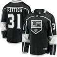 thumbnail image 1 of Men's Fanatics David Rittich Black Los Angeles Kings Home Premier Breakaway Player Jersey, 1 of 3