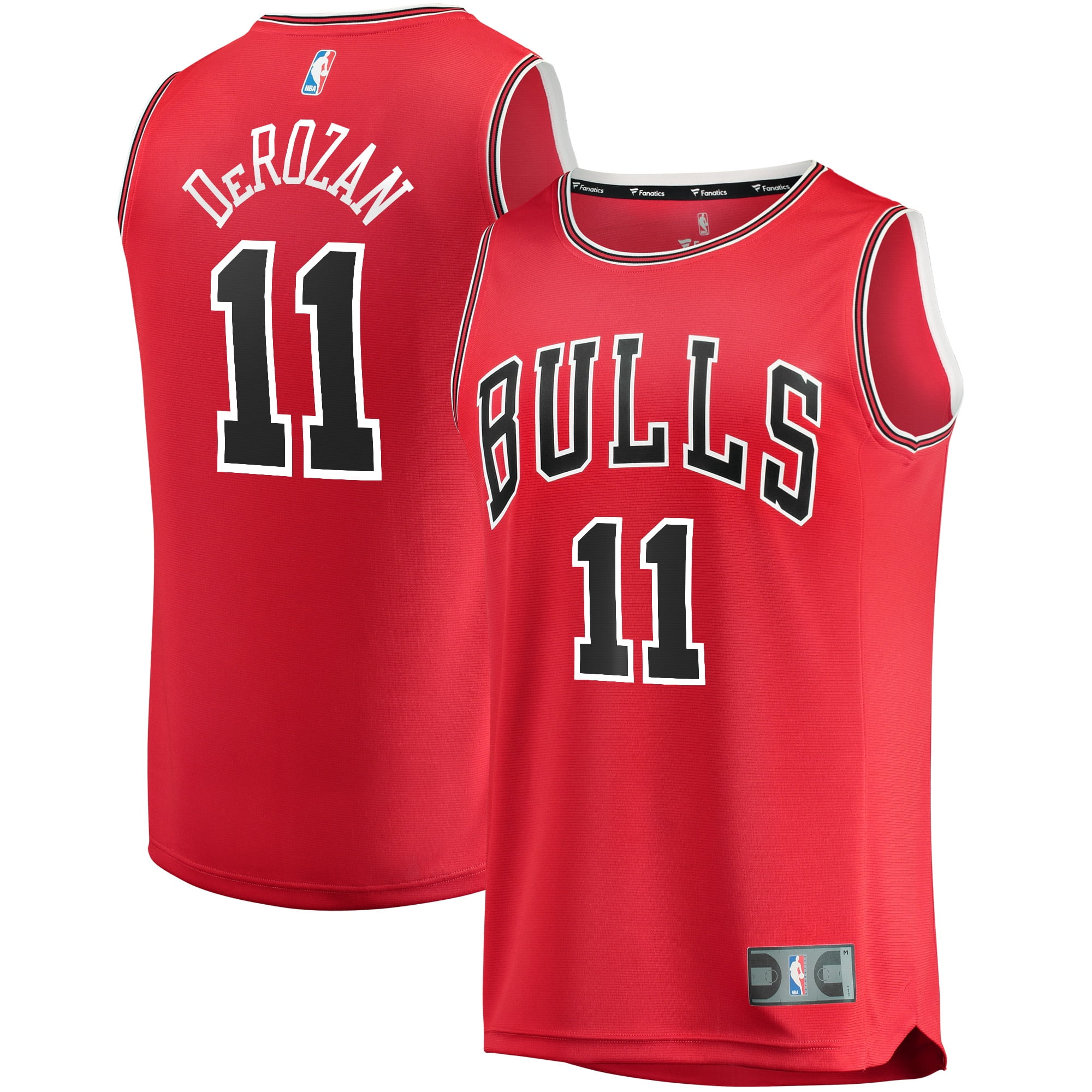 Fanatics Branded Men's DeMar DeRozan Chicago Bulls Fast Break Replica ...