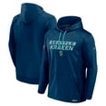 thumbnail image 1 of Men's Fanatics Deep Sea Blue Seattle Kraken Authentic Pro Big & Tall Pullover Hoodie, 1 of 3