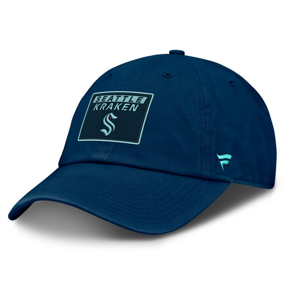 Men's Fanatics Deep Sea Blue Seattle Kraken Authentic Pro Prime Adjustable Hat