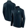 thumbnail image 1 of Men's Fanatics Deep Sea Blue Seattle Kraken Authentic Pro Rink Fleece Full-Zip Jacket, 1 of 3